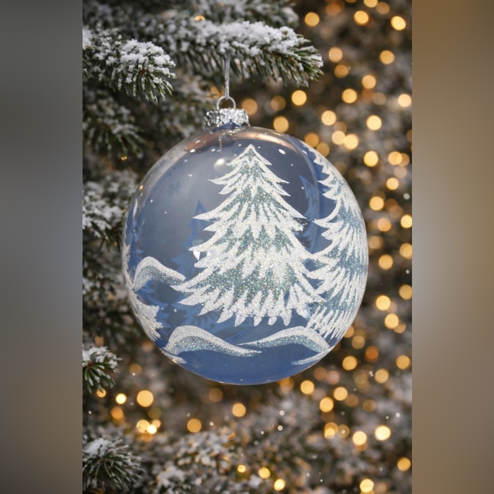 2005 glitter Holiday Ornament